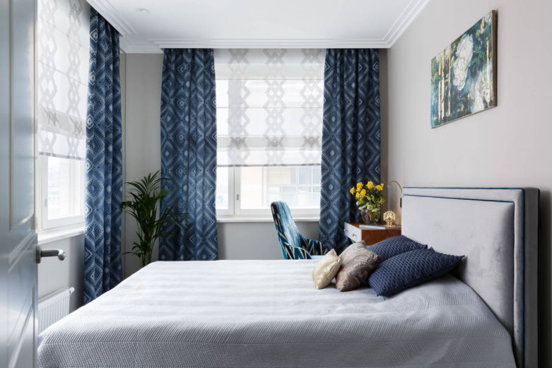 Тюль в спальню: фото интересных дизайнерских идей для оформления спальни в разных стилях